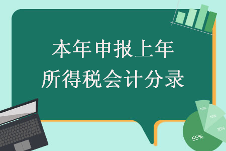 本年申報(bào)上年所得稅會(huì)計(jì)分錄