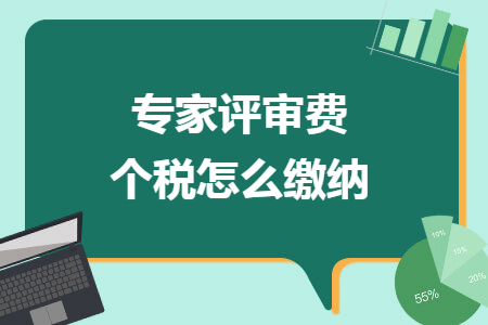 專家評審費(fèi)個稅怎么繳納