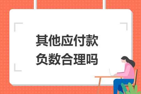 其他應(yīng)付款負(fù)數(shù)合理嗎