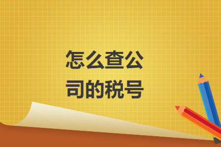 怎么查公司的稅號(hào)