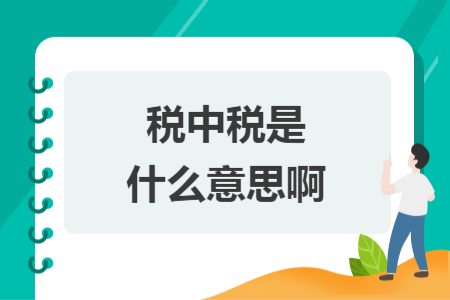 稅中稅是什么意思啊