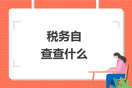 稅務(wù)自查查什么